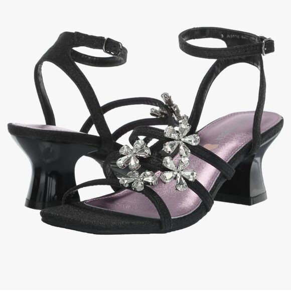 BRAND NEW STEVE MADDEN  LOTTIE HEELED (Little Kid/Big Kid) SANDAL - Picture 4 of 16